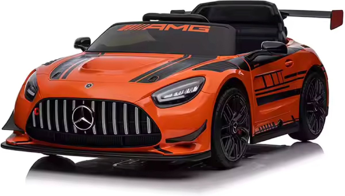Mercedes GT AMG Oranje | 12V Kinderauto